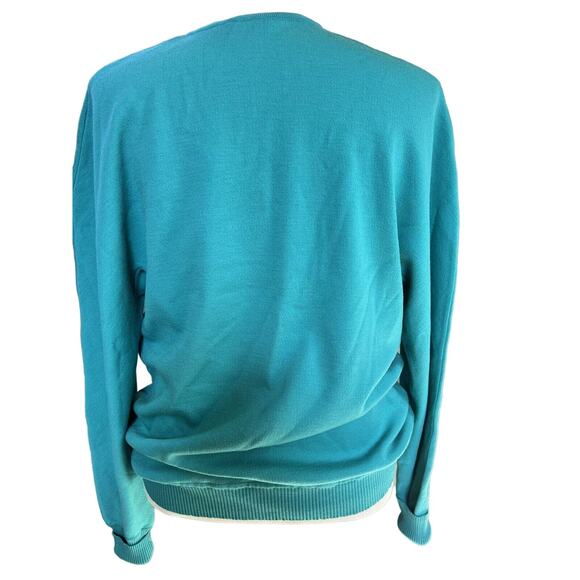 St Croix Sweater 100% Zephyr Wool V-neck Sz XXL Long Ret $532 - Picture 8 of 8
